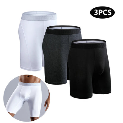 3-Pack Cotton Long Boxers Chicchar Fashion