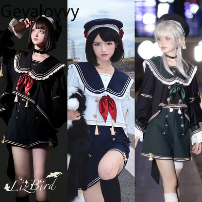 Lolita Sailor Top & Shorts