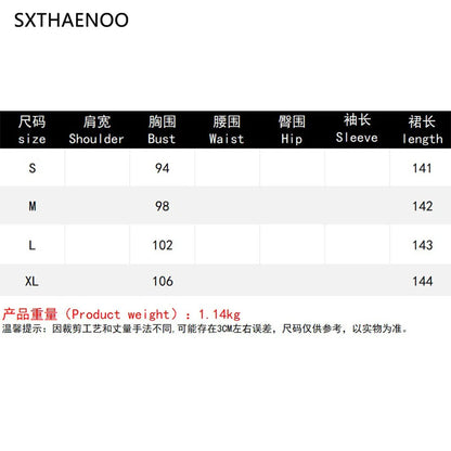 Polyester Linen A-Line Dress