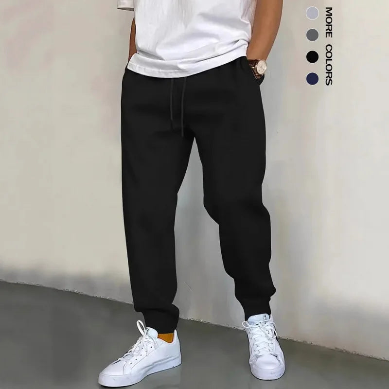 Plus-Size Men's Fleece Joggers