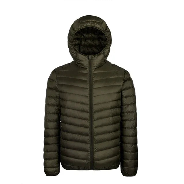 90% Duck Down Hooded Coat