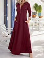 Women's Polyester Maxi Dress