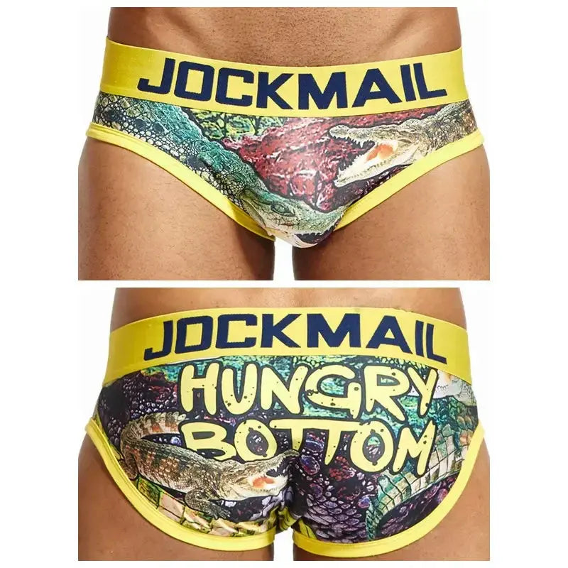 Men Plaid Polyester Briefs Chicchar Fashion