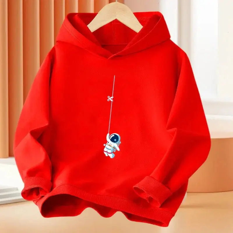 Funny Astronaut Kids' Hoodie - Chicchar Fashion