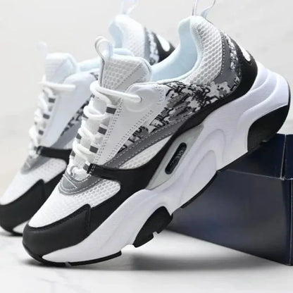 New High Quality B22 Mesh Breathable Shock Absorption Anti-Slip Lightweight Low Cut Unisex Casual Sports Shoes Summer Season Cot - Chicchar Fashion