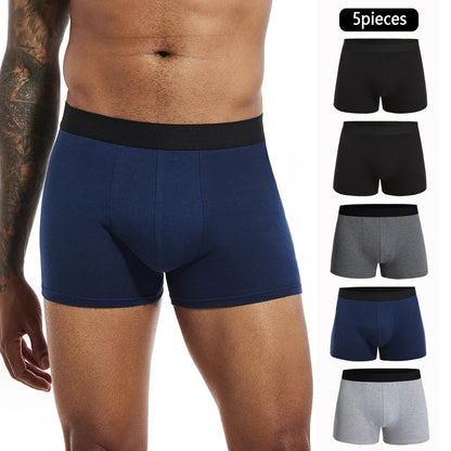 Cotton Boxer 5-Pack Men Chicchar Fashion