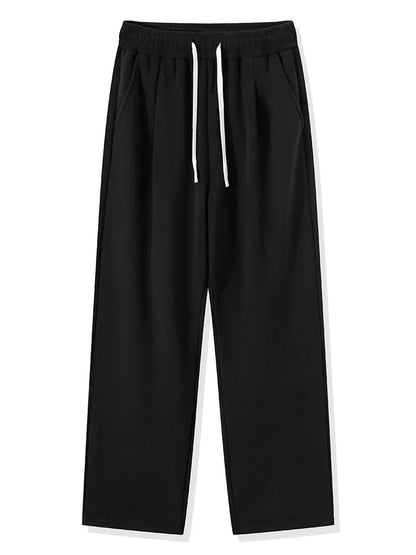 Men's Fleece Wide Leg Pants