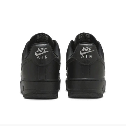 Nike Air Force 1 Men's and Women's Skateboarding Shoes, Lightweight, Retro Style, Air Cushion, Durable, Non Slip Sneakers, Black - Chicchar Fashion
