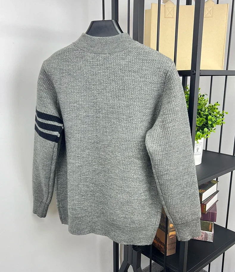 Men's Knit Velvet Cardigan Chicchar Fashion