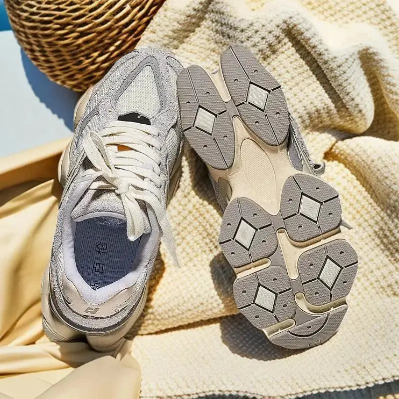 Model 9060 Sports Shoes, Drawing Inspiration from Classic 990, Reimagining Upper Design - Chicchar Fashion