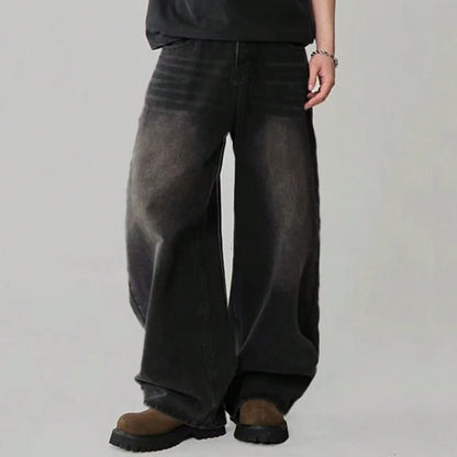 Men's Cotton Wide Leg Jeans