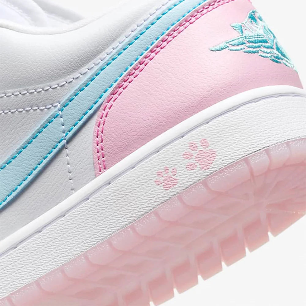 Air Jordan 1 Low SE Pink Women's Retro Sneakers