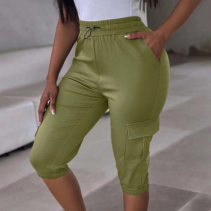 Cozy Women's Slim Fit Capris - Chicchar Fashion