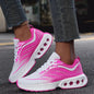 Spring and Autumn New Air cushioned Women's Shoes Mesh Breathable and Lightweight Sneaker Fashionable Casual Running Footwear - Chicchar Fashion