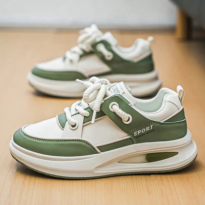 Mens Board Shoes 2025 New Thick Bottom Cosy Anti Slip Daily Leisure Fashion Sports Travel Flat Sneakers for Men - Chicchar Fashion