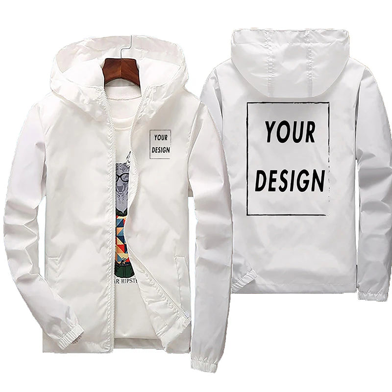 Men Waterproof Windbreaker 6XL