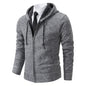 Stand Collar Fleece Cardigan Chicchar Fashion