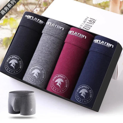 Plus Size Cotton Anti-Chafe Boxers Chicchar Fashion