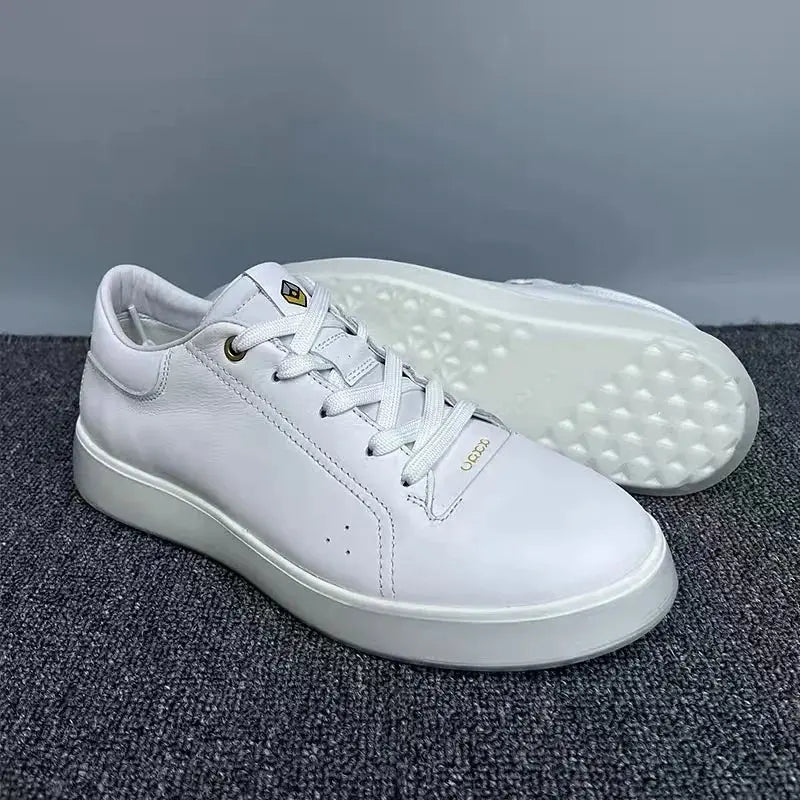 Men Leather Casual Shoes New Fashionable Genuine Leather Casual Sports Shoes Breathable and Comfortable for Men - Chicchar Fashion