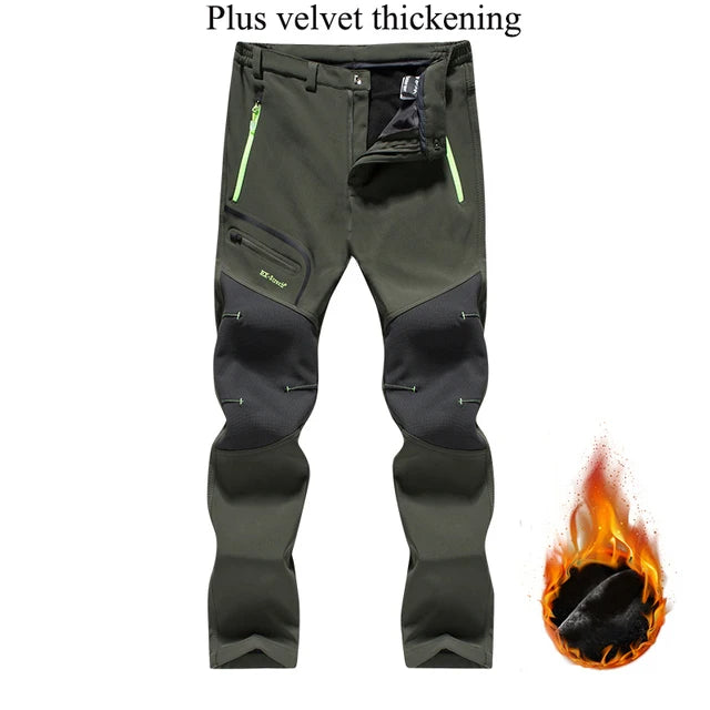 Men's Waterproof Fleece Pants