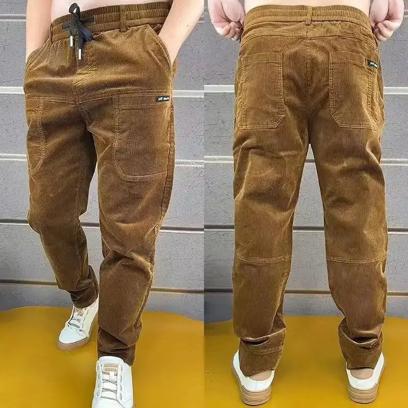 Stylish Men's Corduroy Trousers - Chicchar Fashion