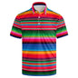 Men's 3D Print Hawaiian Polo Chicchar Fashion