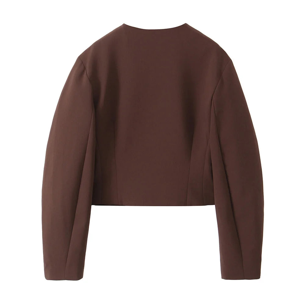 Polyester Short Jacket & Skirt