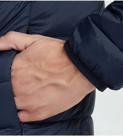 Embroidered Zipper Down Vest