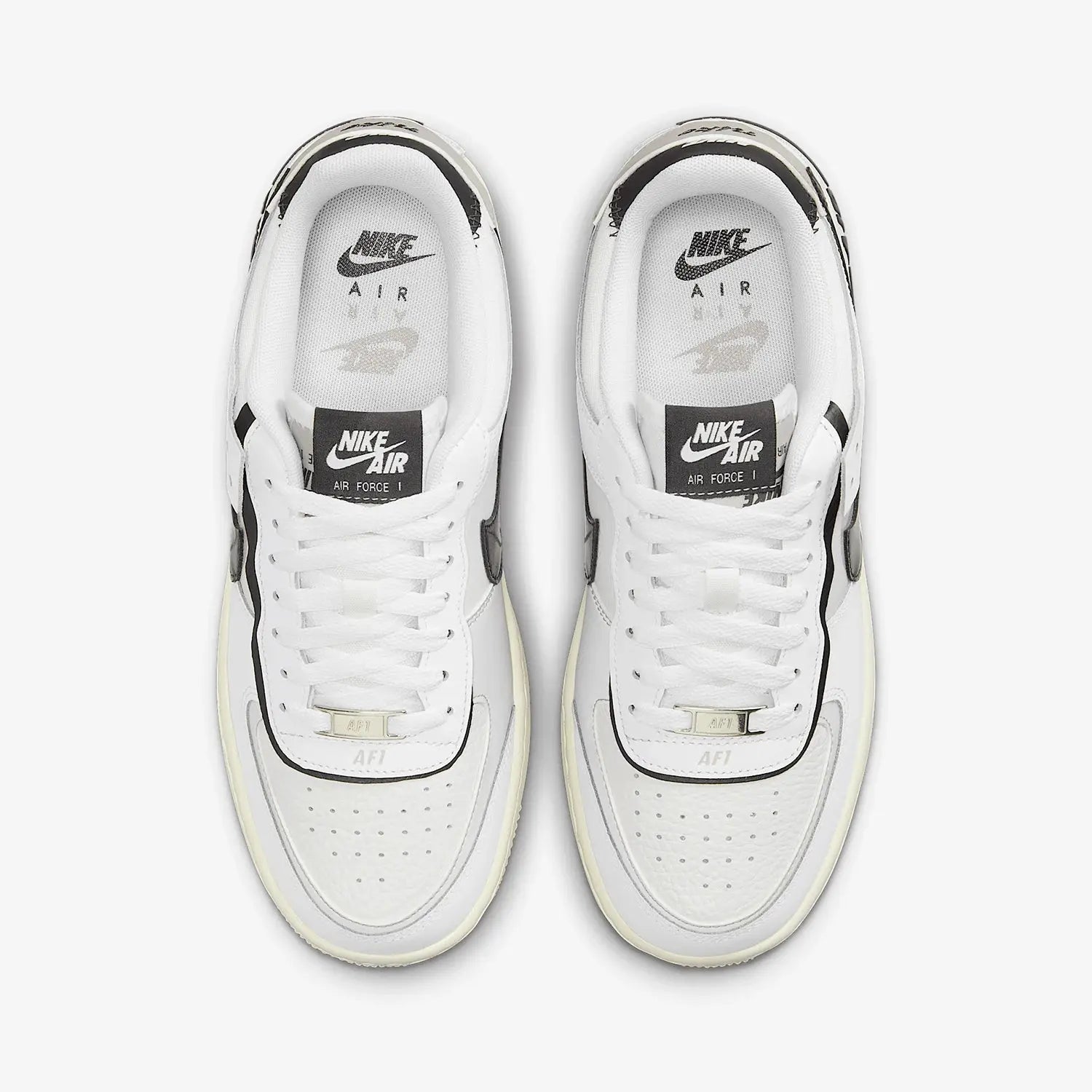 Nike Genuine Air Force 1 Shadow Women's Platform Sneakers DZ1847-110 - Chicchar Fashion