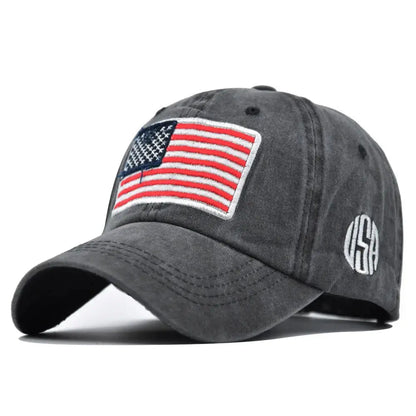 Retro USA Flag Baseball Cap - Chicchar Fashion