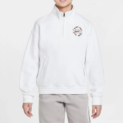 Nike Kids Polyester Half-Zip