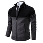 Men's Fleece Zip Stand Collar Chicchar Fashion