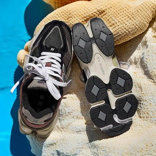 Model 9060 Sports Shoes, Drawing Inspiration from Classic 990, Reimagining Upper Design - Chicchar Fashion