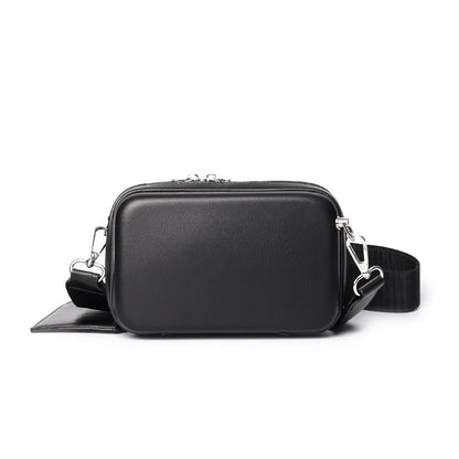 Fashion Box Shape Men Crossbody Bags Luxury Brand Design Crossbody Shoulder Bag Men Trendy 2 in 1 Small Square Bag Male Handbag - Chicchar Fashion