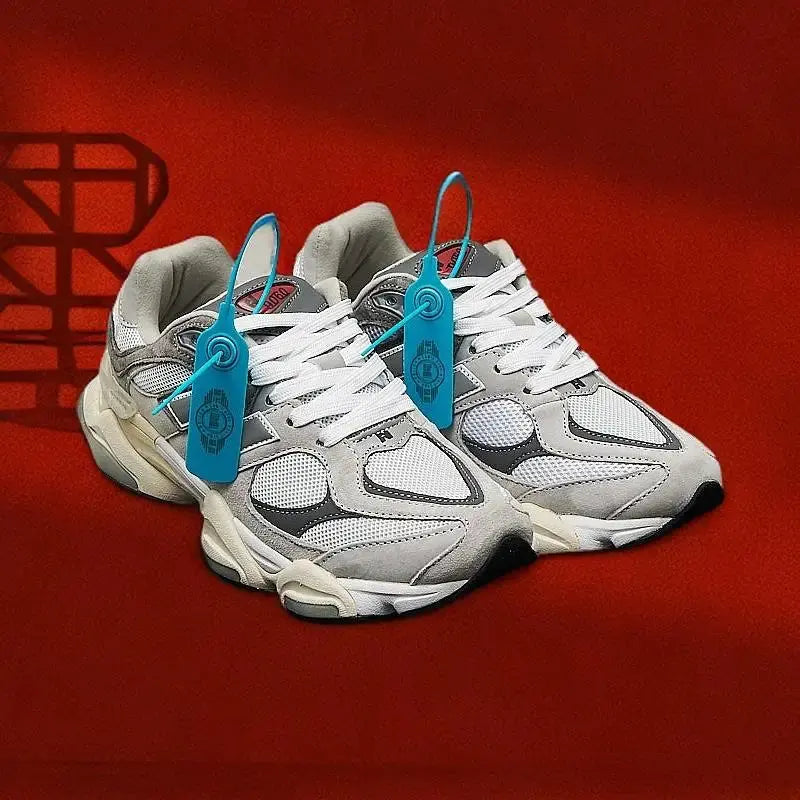 9060 New Unisex Small Elephant Hoof Shoes - Autumn & Winter, Versatile Retro Dad Style, Non-Slip Running Sneakers versatile - Chicchar Fashion