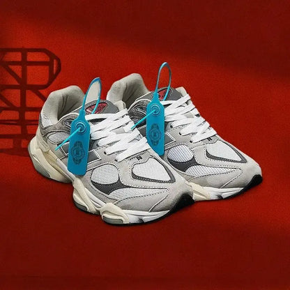 9060 New Unisex Small Elephant Hoof Shoes - Autumn & Winter, Versatile Retro Dad Style, Non-Slip Running Sneakers versatile - Chicchar Fashion