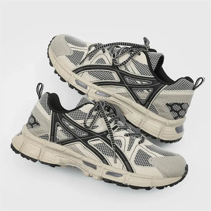 New Men Casual Shoes Walking Leisure Lace-up Jogging Loafers Brand Outdoor Breathable Running Fashion Sneakers Blade Comfortable - Chicchar Fashion