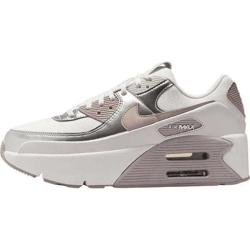 Nike genuine Air Max 90 Women's Cushioned Running Shoes IB0170-101 - Chicchar Fashion