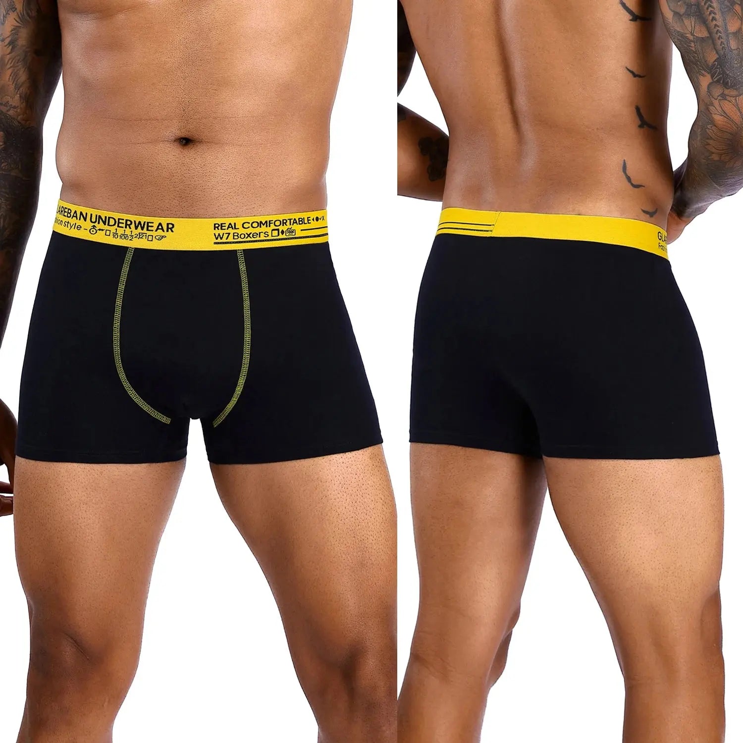 6-Pack Cotton Boxer Shorts Chicchar Fashion