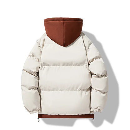 Men's Hooded Thick Cotton Coat