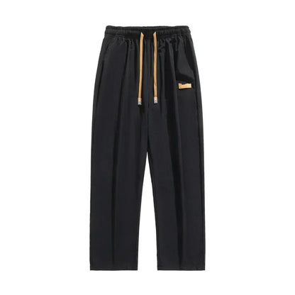 VelvetEase Men's Fleece Crop Pants - Autumn/Winter Wear
