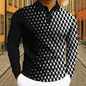 Geometric Print Men's Polo