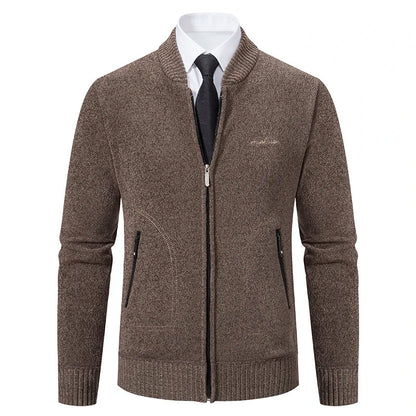 Men's Polyester Knit Cardigan Chicchar Fashion