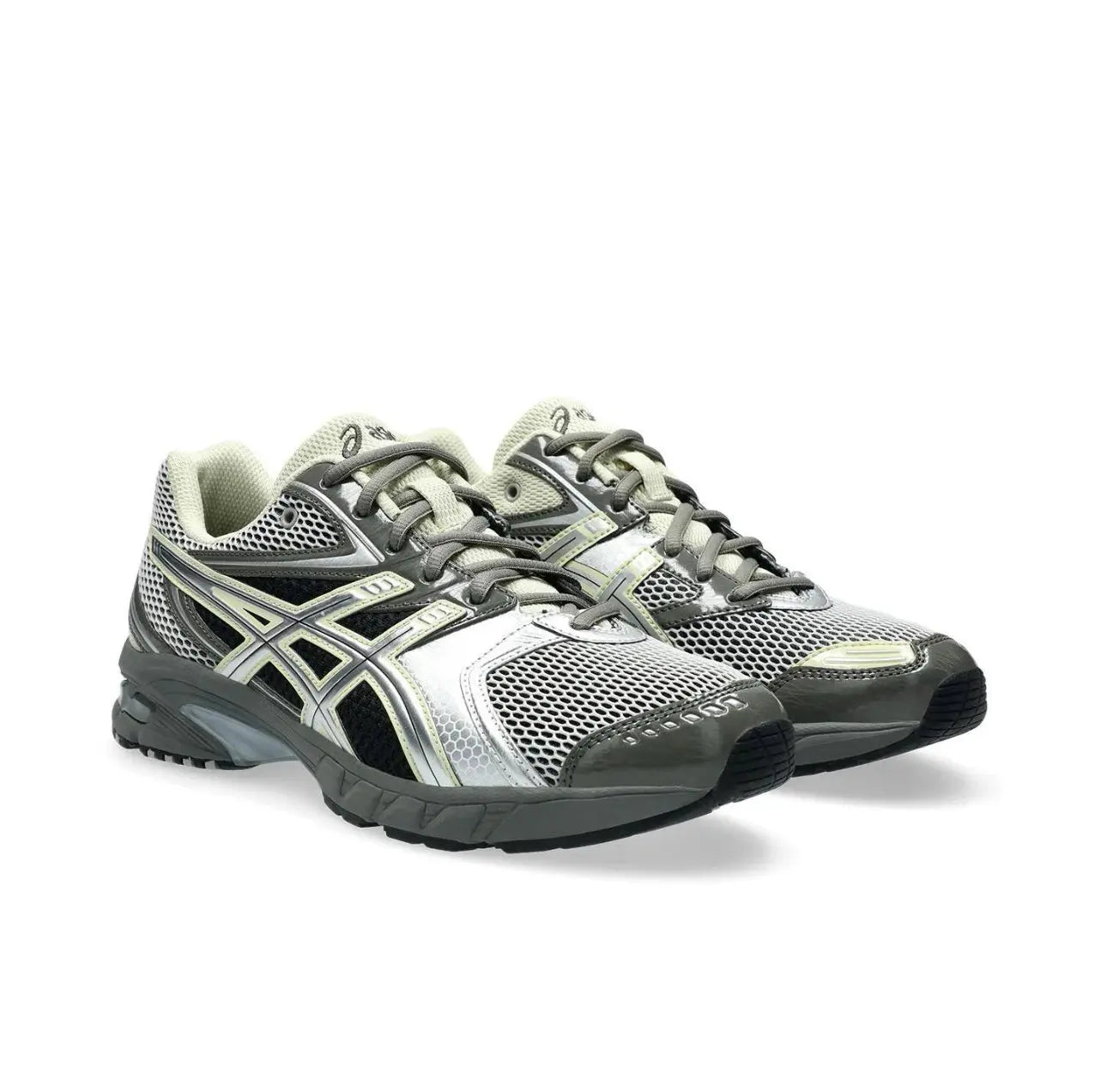 Asics Shock-absorbing and Comfortable Low Cut Casual Running Shoes for Both Men and Women  Blue Wood Gray 1203A607-020 - Chicchar Fashion