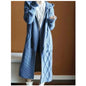 Hooded Knit Long Cardigan Chicchar Fashion