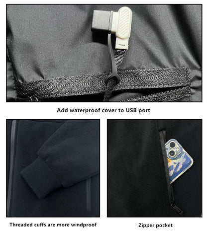 8-Zone Heated Fleece Jacket