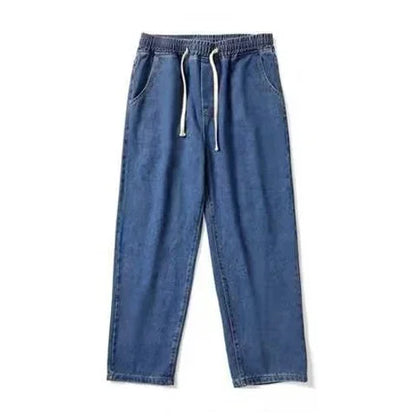 Wide Leg Denim Cargo Jeans
