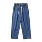 Wide Leg Denim Cargo Jeans