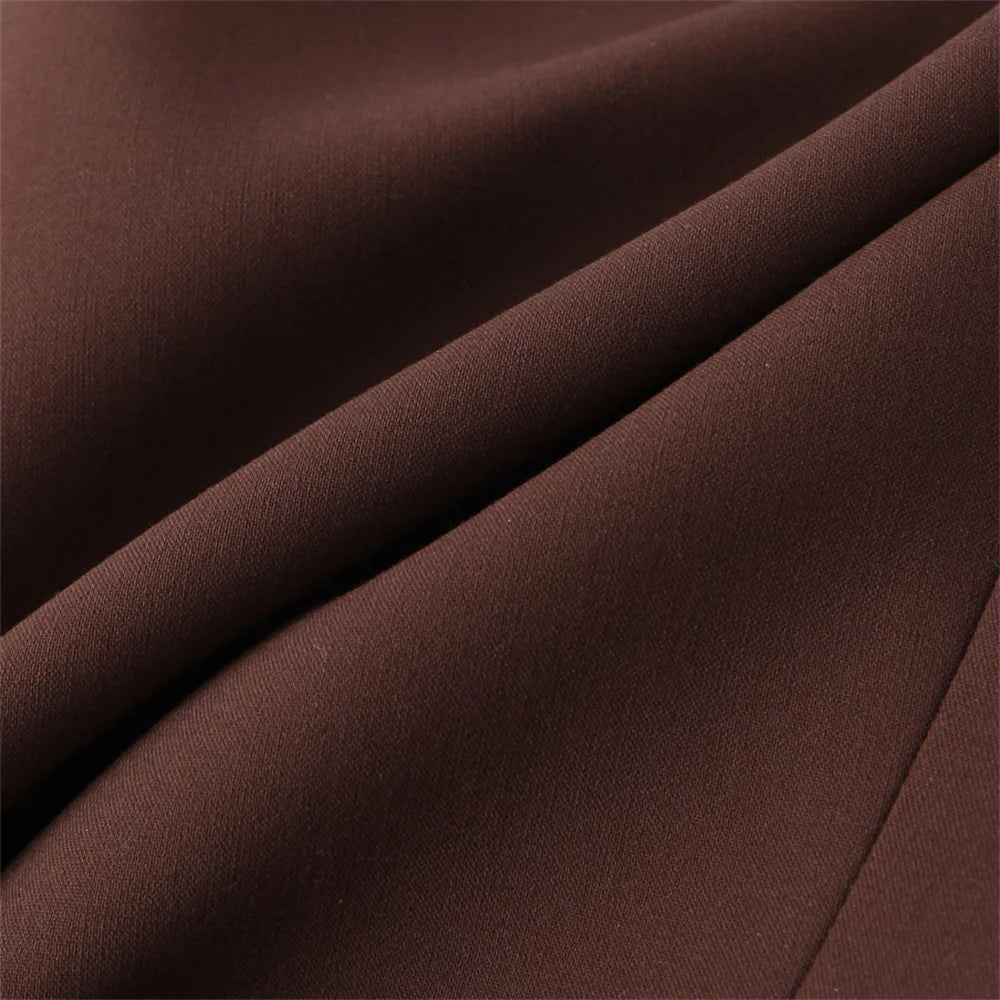 Polyester Short Jacket & Skirt