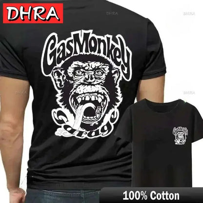 Gas Monkey Cotton Graphic Tee Chicchar Fashion